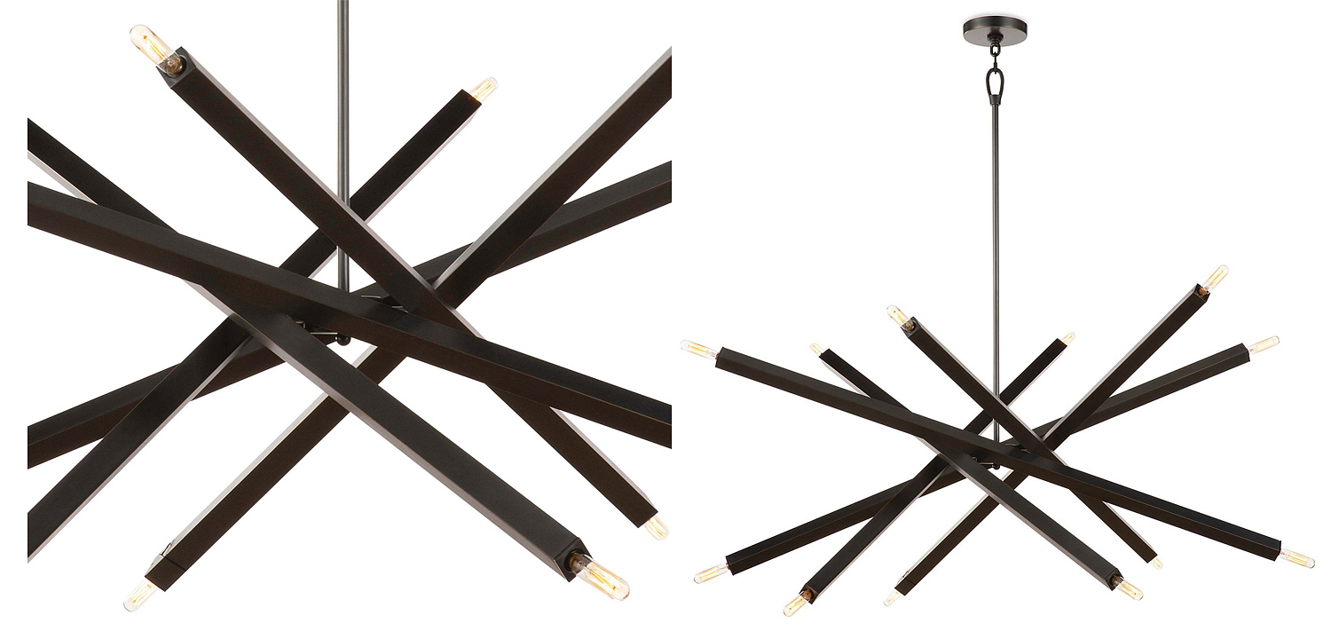 Люстра Blathmac Black Chandelier Люстра Blathmac Black Chandelier - Loft-Concept в Саратове