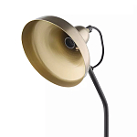 Настольная лампа с плафоном в форме купола в сочетании черного и золотистого цвета Minimalist Execution варинант исполнения - 4 | Loft Concept в Саратове