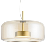 Подвесной светильник Blanton Amber Glass Hanging Lamp 38 варинант исполнения - 1 | Loft Concept в Саратове