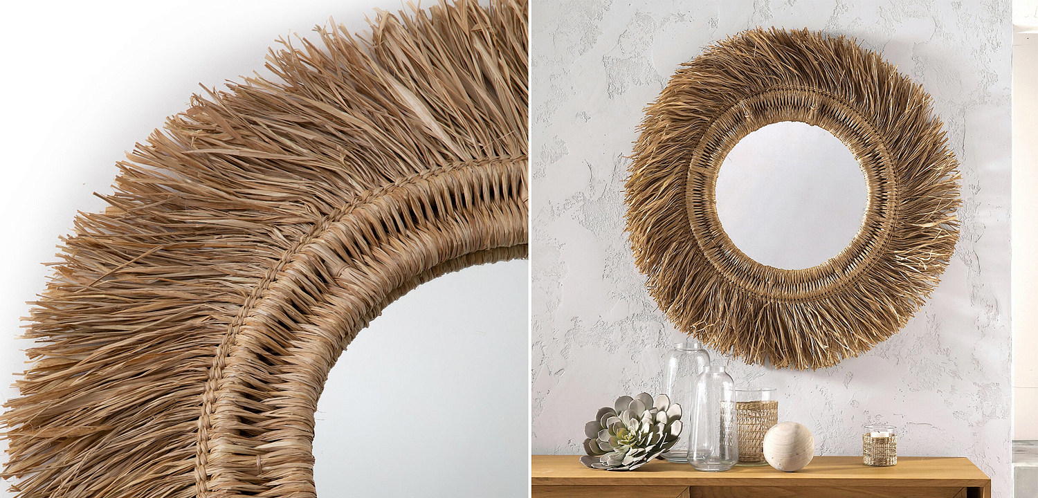 Зеркало Wicker Mirror Зеркало Wicker Mirror - Loft-Concept в Саратове