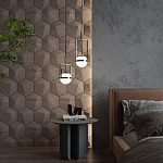 Гипсовая 3D панель с принтографией PM-30 варинант исполнения - 6 | Loft Concept в Саратове