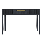 Элегантная Консоль Primo с выдвижным ящиком Черный дуб варинант исполнения - 7 | Loft Concept в Саратове