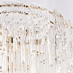 Бра с эффектом стекающего стекла и прозрачными трубками Textured Glass варинант исполнения - 6 | Loft Concept в Саратове