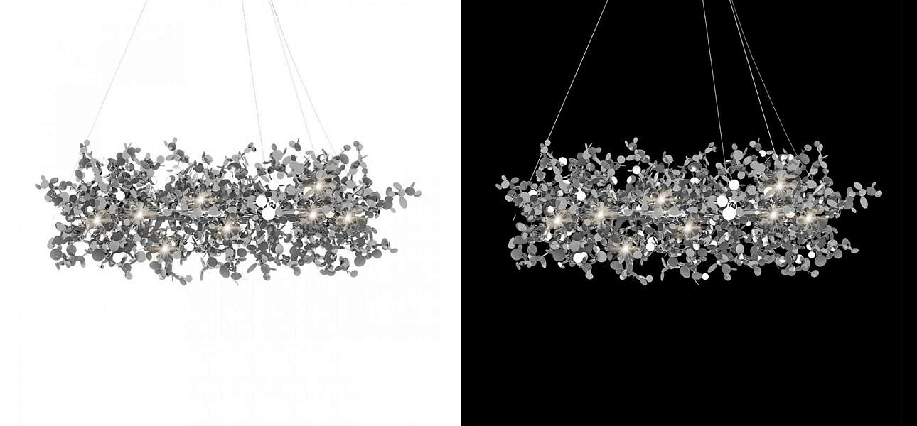 Люстра Terzani Argent Suspension Ring Silver диаметр диаметр 60 Люстра Terzani Argent Suspension Ring Silver диаметр диаметр 60 - Loft-Concept в Саратове
