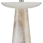 Настольная лампа на конусовидном корпусе с чашей и с тканевым абажуром Daydreaming варинант исполнения - 1 | Loft Concept в Саратове