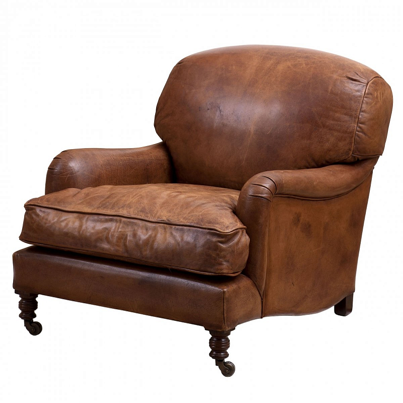 Кресло Eichholtz Chair Highbury Estate Коричневый Кресло Eichholtz Chair Highbury Estate Коричневый в Саратове | Loft Concept