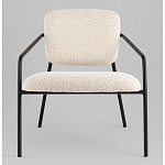 Кресло лаунж Rooney букле белый варинант исполнения - 2 | Loft Concept в Саратове