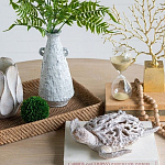 Статуэтка черепаха с ажурным панцирем и детализированной текстурой в белом цвете Marine Accessories варинант исполнения - 6 | Loft Concept в Саратове