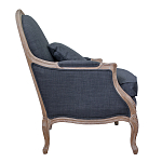 Кресло Ava Classical Armchair graphite flax варинант исполнения - 2 | Loft Concept в Саратове