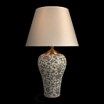 Настольная лампа с цветочной росписью Lamp Flower Painting варинант исполнения - 7 | Loft Concept в Саратове