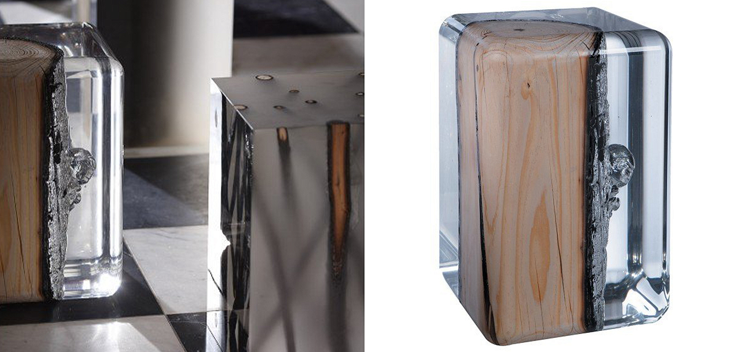 Дизайнерский Стол NILLEQ ICE burned Occasional table Дизайнерский Стол NILLEQ ICE burned Occasional table - Loft-Concept в Саратове