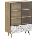 Витрина с изображением на дверцах Elise Cupboard варинант исполнения - 1 | Loft Concept в Саратове