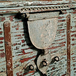 Большой Индийский сундук Бирюзовый цвет Loft-Concept  варинант исполнения - 1 | Loft Concept в Саратове