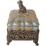 Фарфоровая шкатулка Puppy варинант исполнения - 2 | Loft Concept в Саратове