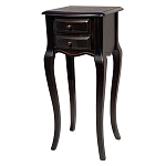 Консоль маленькая из массива березы с 2-мя ящиками в стиле прованс Vintage варинант исполнения - 1 | Loft Concept в Саратове