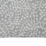 Постельное белье серого цвета с рисунком 200х220 см Blossom Essence варинант исполнения - 2 | Loft Concept в Саратове