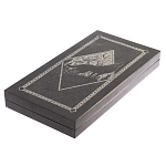 Подарочные нарды из натурального камня с гравировкой Backgammon from Stone варинант исполнения - 8 | Loft Concept в Саратове