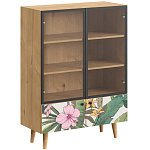 Витрина с изображением на дверцах Elise Cupboard варинант исполнения - 10 | Loft Concept в Саратове