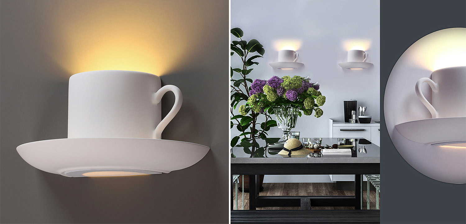 Бра Plaster Cup Wall lamp Бра Plaster Cup Wall lamp - Loft-Concept в Саратове