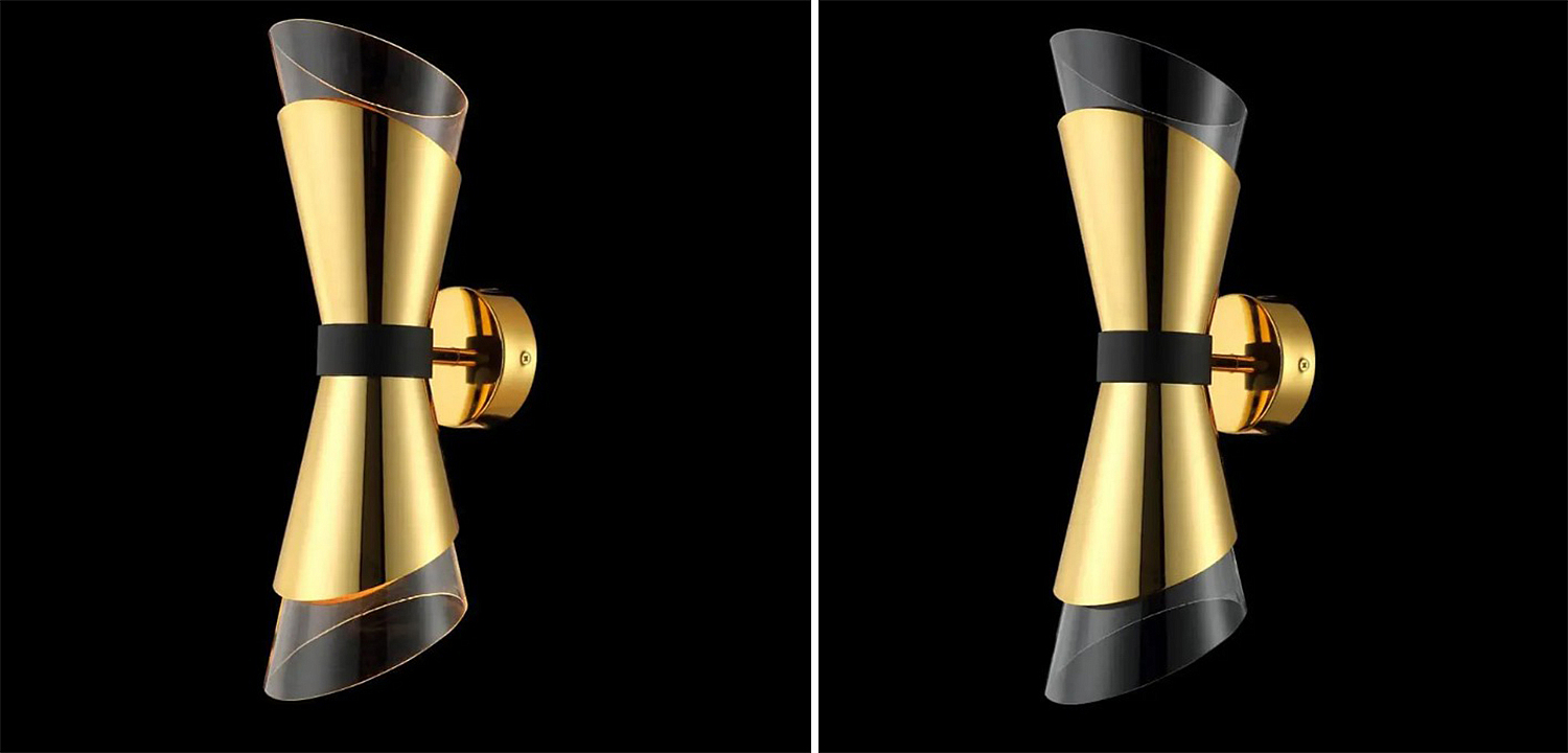 Бра Edson Gold Wall Lamp Бра Edson Gold Wall Lamp - Loft-Concept в Саратове