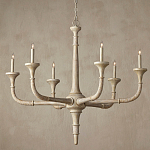 Люстра из дерева в форме подсвечника Coastal Aesthetics варинант исполнения - 5 | Loft Concept в Саратове