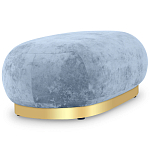 Длинный овальный пуф Ambrose Soft Oval Pouf варинант исполнения - 3 | Loft Concept в Саратове