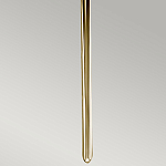 Бра вертикальное с белым полукруглым плафоном и длинным стержнем L Kichler варинант исполнения - 9 | Loft Concept в Саратове