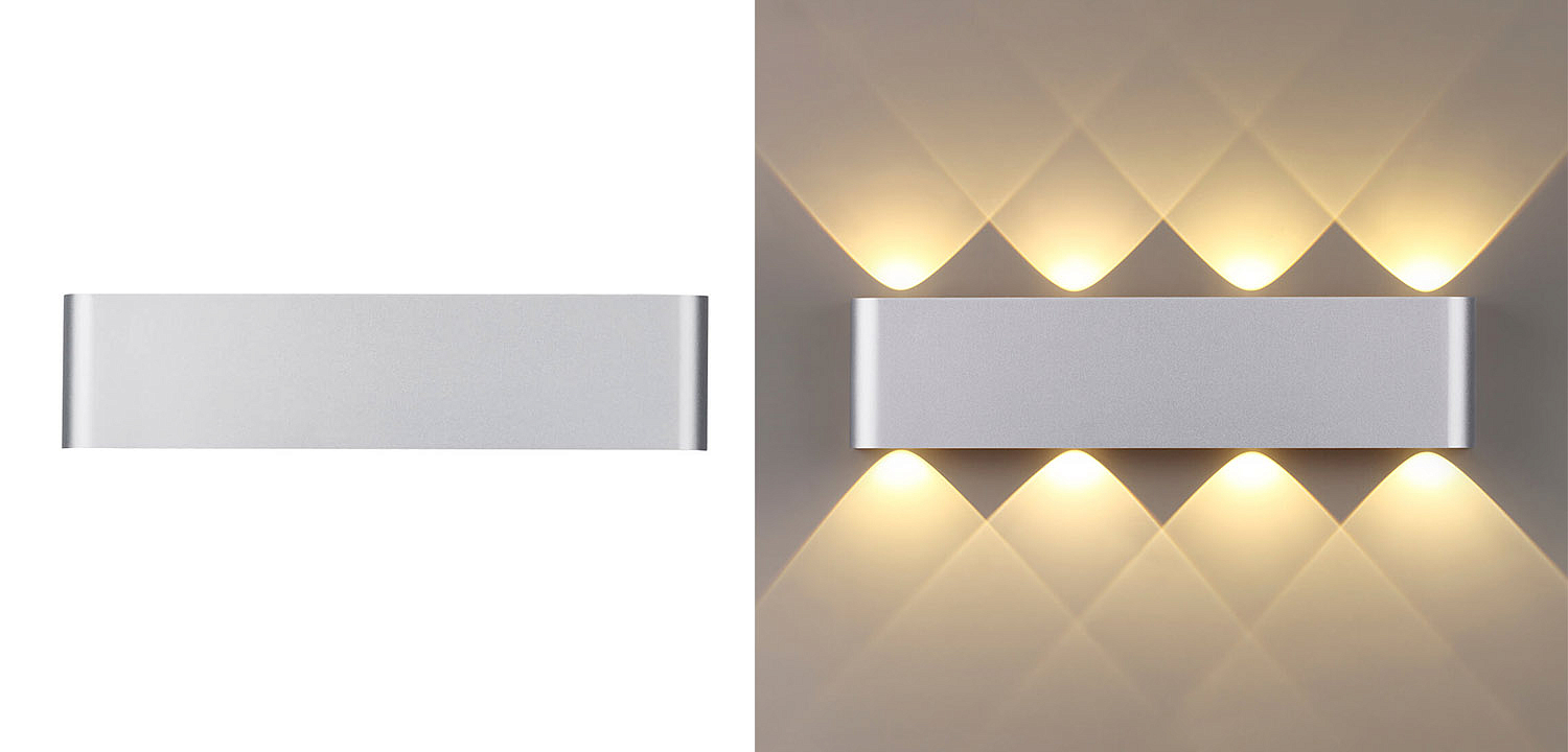 Бра Obverse Silver Rectangle B Wall lamp Бра Obverse Silver Rectangle B Wall lamp - Loft-Concept в Саратове