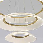 Люстра подвесная с 3-мя кольцевыми светодиодными лампами Catcher варинант исполнения - 3 | Loft Concept в Саратове