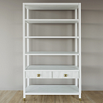 Стеллаж с двумя ящиками Elsa Dreams White варинант исполнения - 4 | Loft Concept в Саратове