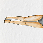 Плитка с узором Рыба Русалка варинант исполнения - 4 | Loft Concept в Саратове