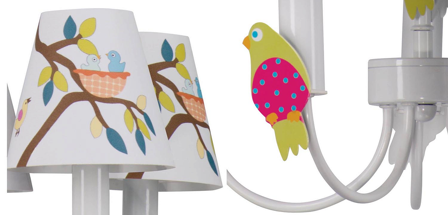 Люстра Сolored Nestlings Chandelier Люстра Сolored Nestlings Chandelier - Loft-Concept в Саратове