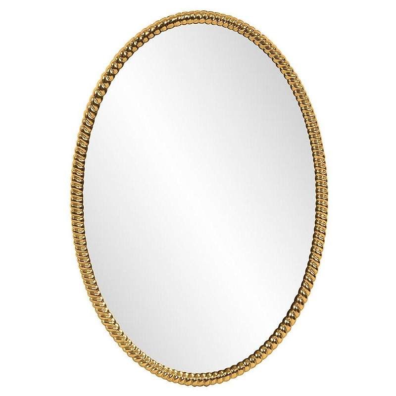 Зеркало овальное в веревочной раме Rope Mirror Зеркало Золотой Серебряный Зеркало овальное в веревочной раме Rope Mirror Зеркало Золотой Серебряный в Саратове | Loft Concept