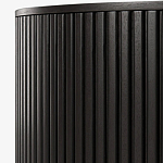 Черный приставной стол с местом для хранения Smart Textured Table варинант исполнения - 3 | Loft Concept в Саратове