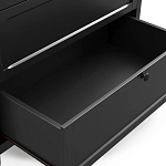 Комод с 3-мя ящиками черный Silva Black Chest of Drawers варинант исполнения - 4 | Loft Concept в Саратове