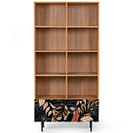 Широкий стеллаж с принтом Elise Rack варинант исполнения - 13 | Loft Concept в Саратове