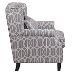 Кресло Henry Armchair grey velour варинант исполнения - 2 | Loft Concept в Саратове