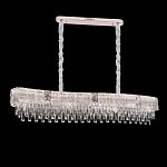 Люстра волнистой формы с каскадом из прозрачного хрусталя Constant Sparks варинант исполнения - 1 | Loft Concept в Саратове