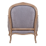 Кресло Ava Classical Armchair brown and grey velour варинант исполнения - 3 | Loft Concept в Саратове