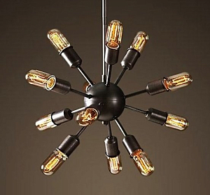 Люстра Loft Industrial Sputnik Chandelier 50 12