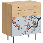 Комод с принтом на ящиках Elise Chest of Drawers варинант исполнения - 6 | Loft Concept в Саратове