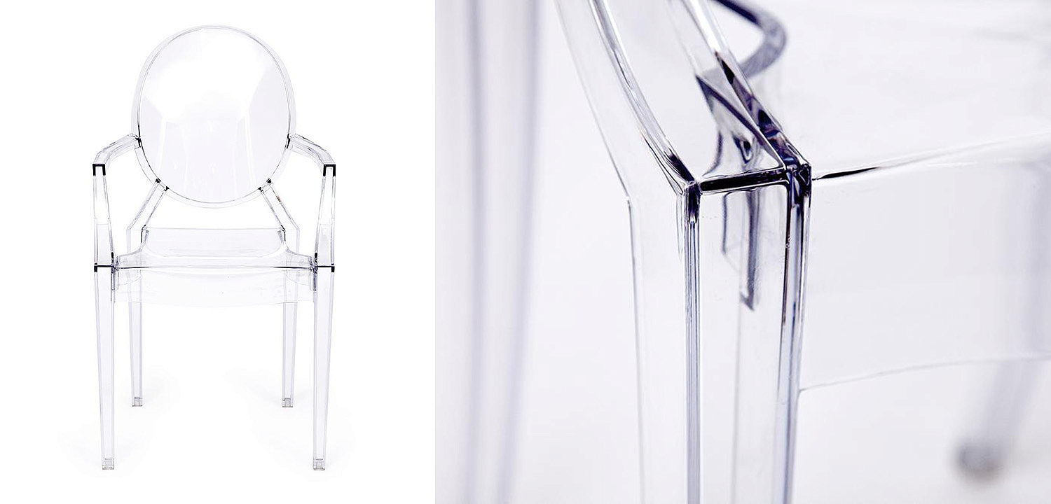 Стул Transparent Chair прозрачный Стул Transparent Chair прозрачный - Loft-Concept в Саратове