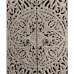 Шкаф с орнаментом ручная резьба из дерева Indian Antique Furniture  варинант исполнения - 1 | Loft Concept в Саратове