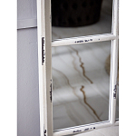 Зеркало-окно с арочным силуэтом в венецианском стиле Venetian White Mirror варинант исполнения - 5 | Loft Concept в Саратове