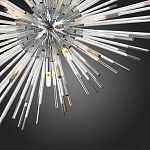 Дизайнерский светильник с лучами Morning Sun Chandelier Silver варинант исполнения - 1 | Loft Concept в Саратове