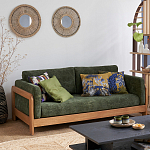 Диван двухместный Verde зеленый варинант исполнения - 7 | Loft Concept в Саратове