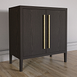 Современный Буфет Primo с 2 дверцами Темный орех варинант исполнения - 2 | Loft Concept в Саратове