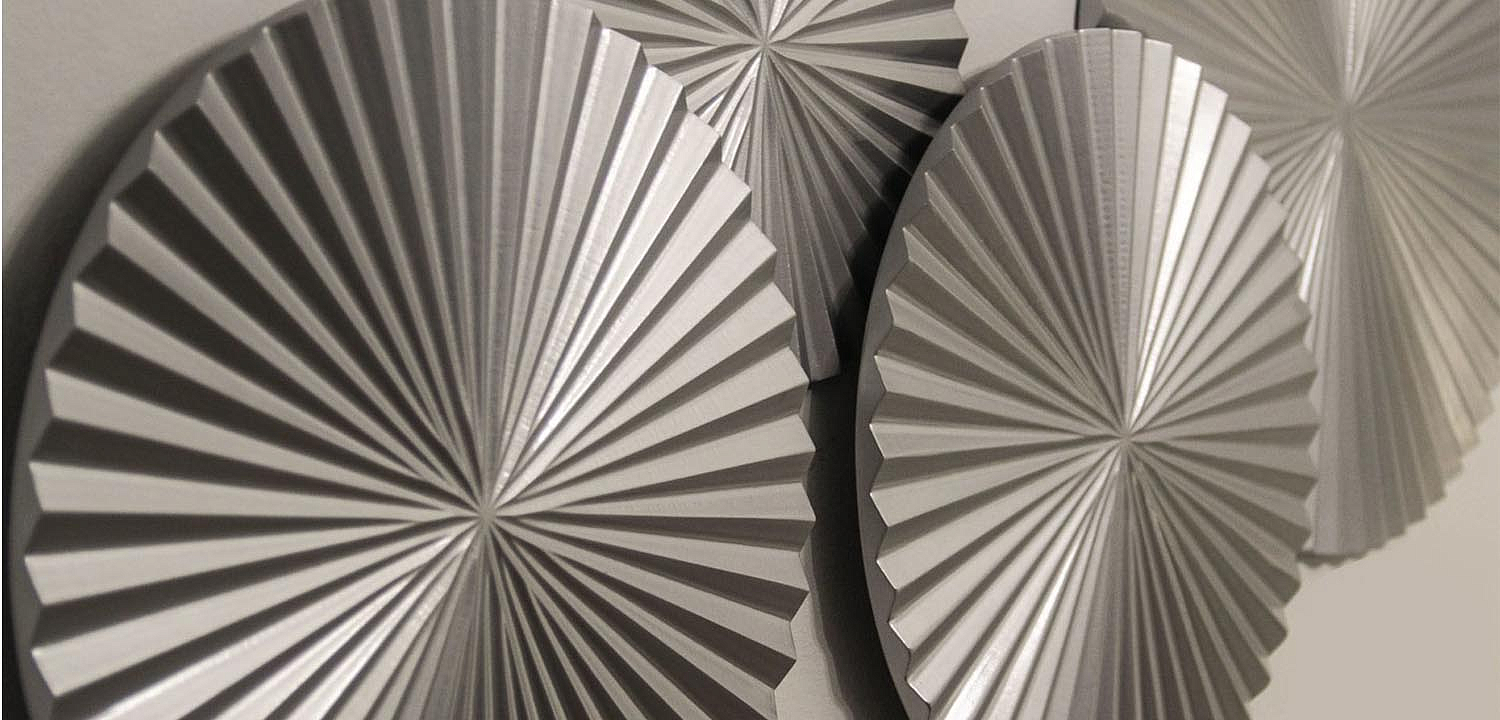 Арт-объект Apollo Silver Wall Plaque Disc 4 Арт-объект Apollo Silver Wall Plaque Disc 4 - Loft-Concept в Саратове
