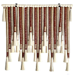 Декор настенный в Эко стиле с кисточками wall panel Thread brushes варинант исполнения - 2 | Loft Concept в Саратове