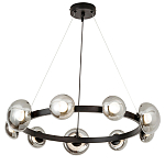 Светодиодная кольцевая люстра IONA Сhandelier black варинант исполнения - 2 | Loft Concept в Саратове